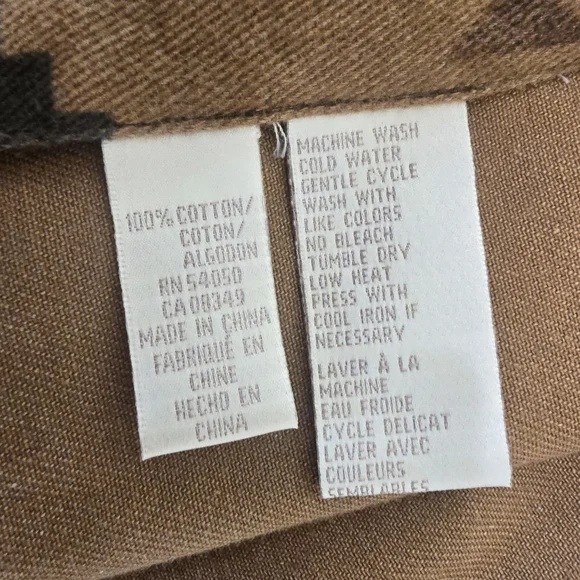 Jones New York Vintage Aztec Barn Coat Rodeo Western Cowgirl Blazer Size SP - Picture 9 of 11